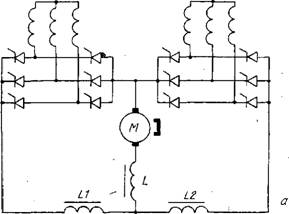 Основные принципы работы тиристорных преобразователей электроприводов постоянного тока