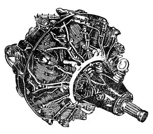 История радиальных двигателей