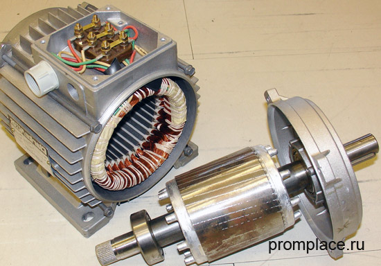 Принцип действия электродвигателя - схема работы, рабочие элементы формирующие принцип действия электродвигателя