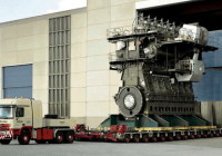 Самый большой в мире двигатель внутреннего сгорания